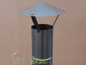Зонтик печной нержавеющая сталь d-12 см /0303037